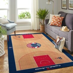 Washington Wizards Living Room Area Rug