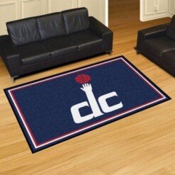 Washington Wizards Living Room Area Rug