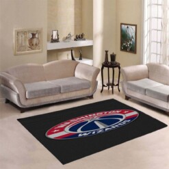 Washington Wizards Living Room Area Rug