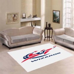 Washington Wizards Living Room Area Rug