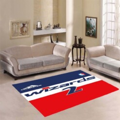 Washington Wizards Living Room Area Rug