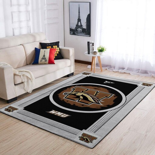 Western Michigan Broncos Living Room Area Rug