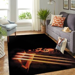 Wolverine Xmen Living Room Area Rug