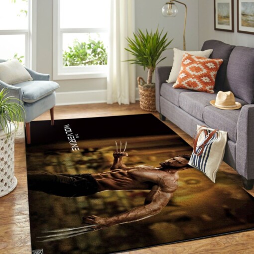 Wolverine Xmen Living Room Area Rug