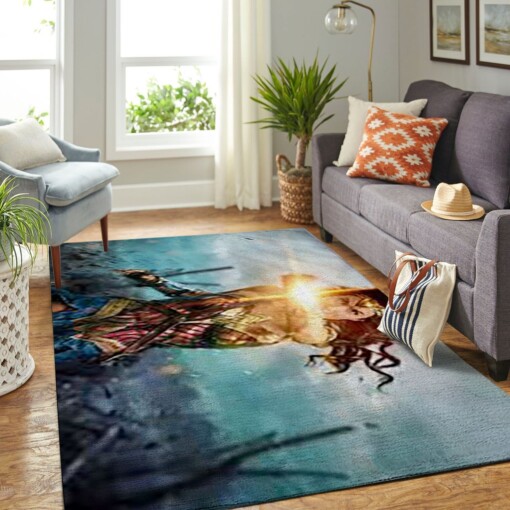 Wonder Woman Living Room Area Rug