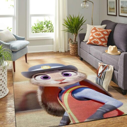 Zootopia Disney Movie Living Room Area Rug