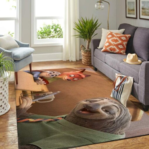 Zootopia Disney Movie Living Room Area Rug