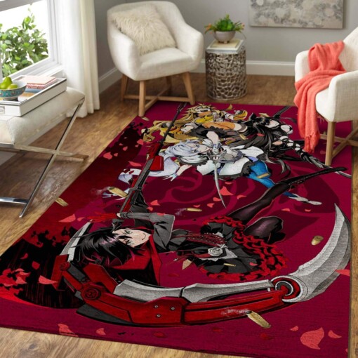 American Anime-style Rwby Area Limited Edition Rug
