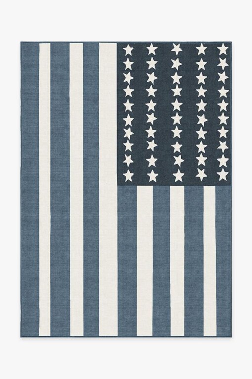 American Flag Blue Limited Edition Rug