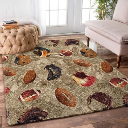 American Football Limited Edition Rug