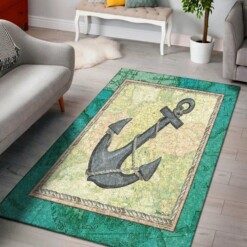 Anchor Nautical Ocean Limited Edition Rug