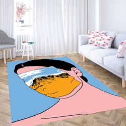 Andrey Kasay Cartoon Wallpaper Carpet Rug