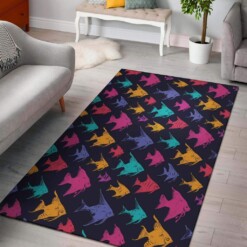 Angelfish Colorful Limited Edition Rug