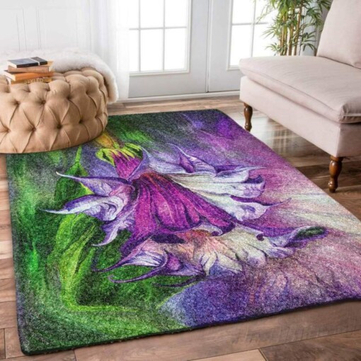 Angels Trumpet Flower Limited Edition Rug