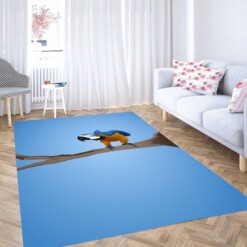 Animal Bird Living Room Modern Carpet Rug