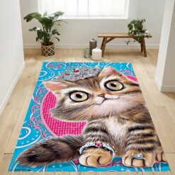 Animal Club Rug  Custom Size And Printing