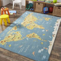 Animal Map Limited Edition Rug