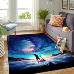 Anime Catch The Sky Dream Carpet Rug