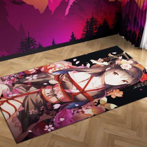 Anime Girl Carpet Area Rug