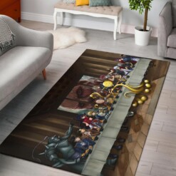 Anime Last Supper Area Rug