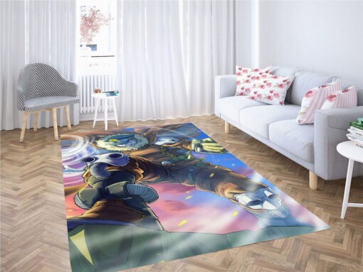 Anime Wallpaper Living Room Modern Carpet Rug