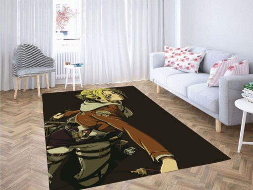 Annie Leonhart Attack On Titan Living Room Modern Carpet Rug