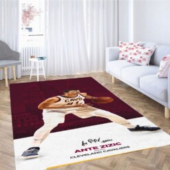 Ante Zizic Cavs Living Room Modern Carpet Rug