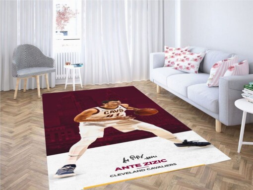 Ante Zizic Cavs Living Room Modern Carpet Rug