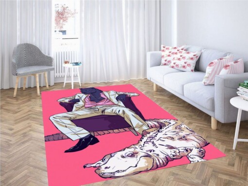 Anthro Art Kim Nguyen Living Room Modern Carpet Rug