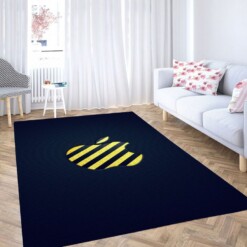 Apple Wallpaper Living Room Modern Carpet Rug