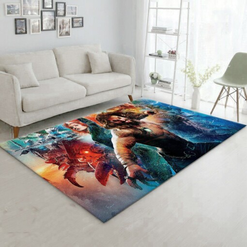 Aquaman Movie Area Rug  Custom Size And Printing