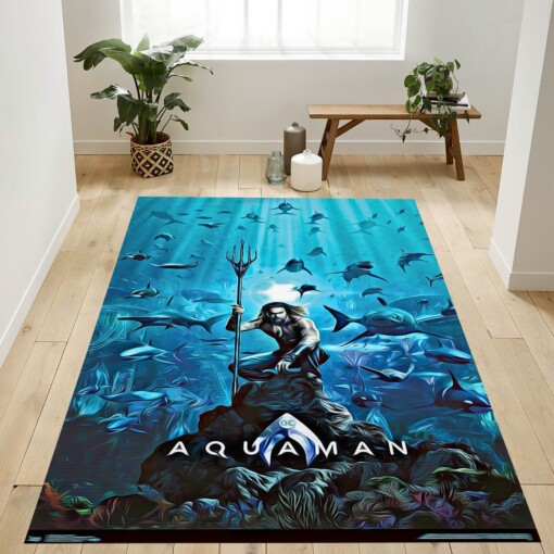 Aquaman Rug  Custom Size And Printing