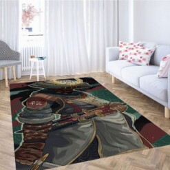 Aramusha Sword Living Room Modern Carpet Rug