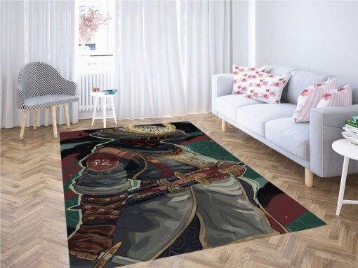Aramusha Sword Living Room Modern Carpet Rug