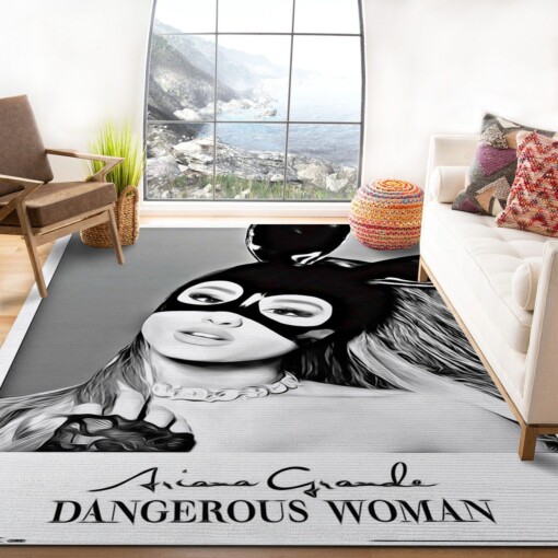 Ariana Grande Dangerous Rug  Custom Size And Printing