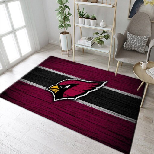 Arizona Cardinals Rug  Custom Size And Printing