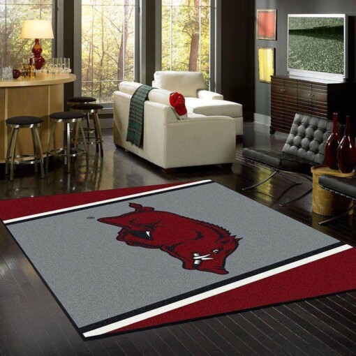 Arkansas Razorbacks Area Limited Edition Rug