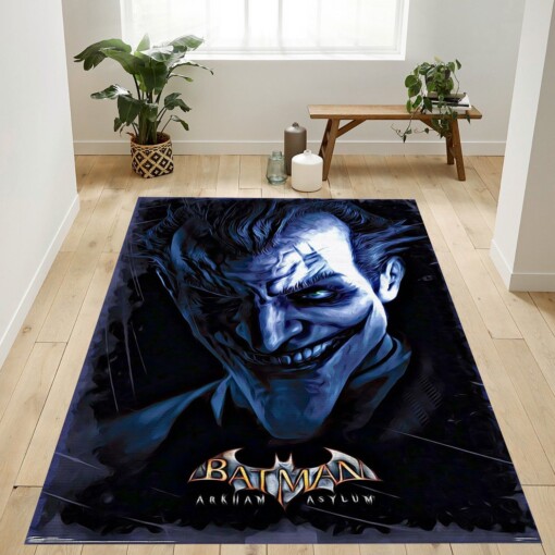 Arkham Asylum Joker Rug  Custom Size And Printing