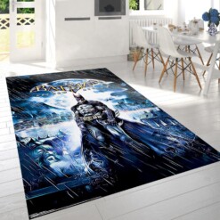 Arkham Asylum Rug  Custom Size And Printing