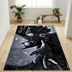 Arkham Origins Batman Rug  Custom Size And Printing