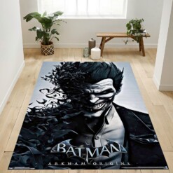 Arkham Origins Rug  Custom Size And Printing