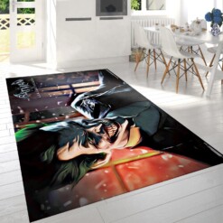 Arkham Origins The Joker Rug  Custom Size And Printing