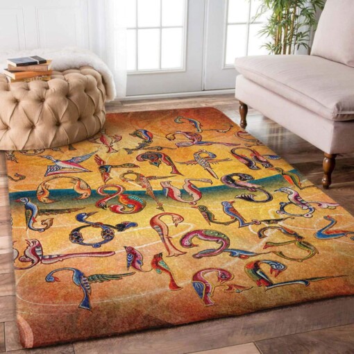 Armenian Birds Alphabet Limited Edition Rug