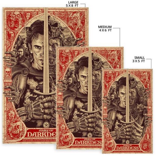 Army Of Darkness Area Rug