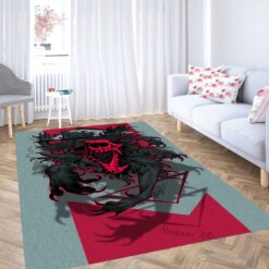 Art Devil Wallpaper Living Room Modern Carpet Rug