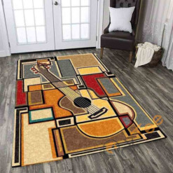 Art Of Guitar Area Rug