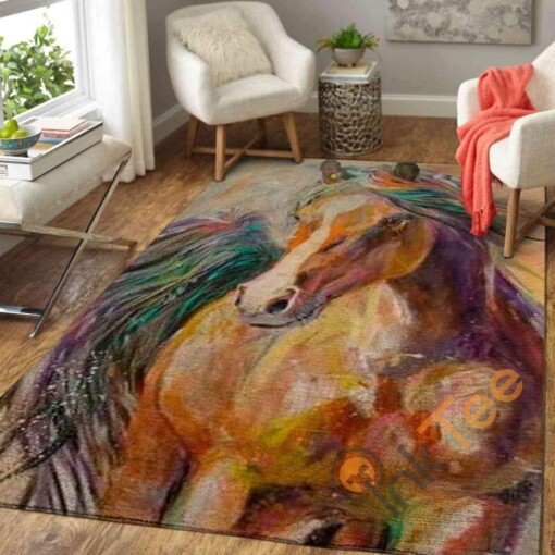Art Of Horse Area Rug