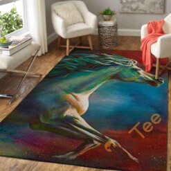 Art Of Horse Area Rug