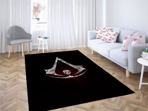 Assasins And Volcom Skull Living Room Modern Carpet Rug