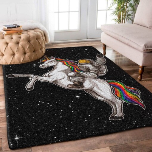 Astronaut And Unicorn Limited Edition Rug